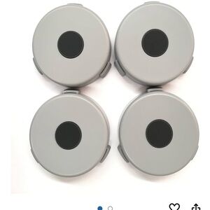 NINTENDO WII Fit Balance Board Replacement Feet Risers RVL-025 Grey Plastic